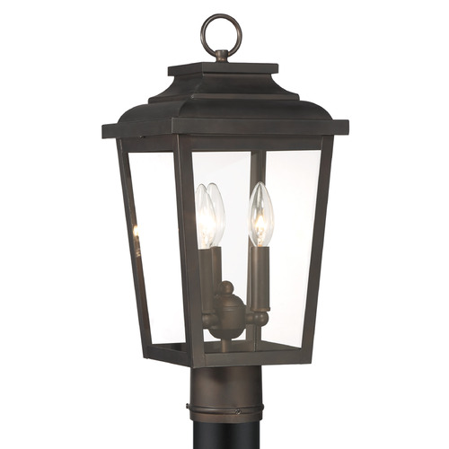 Minka Lavery Avonlea Sand Black with Gold Socket Outdoor Wall Light by Minka Lavery 72176-189-C