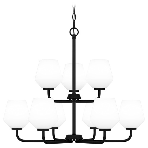 Quoizel Lighting Nielson Matte Black Chandelier