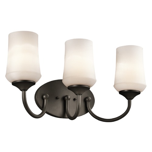 Kichler Lighting Aubrey 21-Inch Vanity Light in Olde Bronze by Kichler Lighting 45570OZ