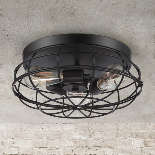 Scout Flush Mount in Bronze by Savoy House