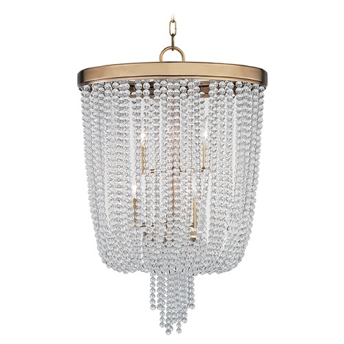 Hudson Valley Lighting Royalton Aged Brass Pendant by Hudson Valley Lighting 9018-AGB