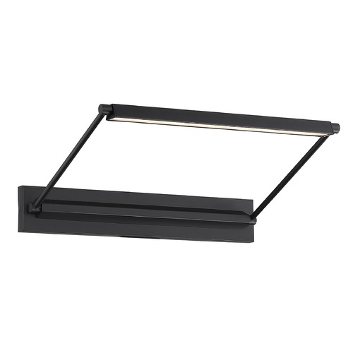 Hudson Black LED Picture Light by WAC Lighting