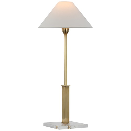 Visual Comfort Signature Collection J. Randall Powers Asher Table Lamp in Brass by Visual Comfort Signature SP3510HABCGL