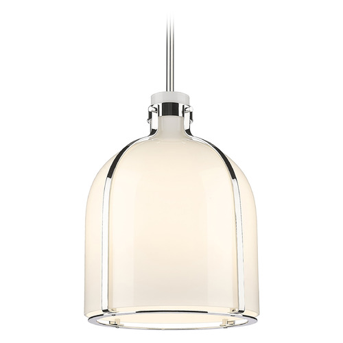 Z-Lite Pearson Polished Nickel Pendant by Z-Lite 818-12PN