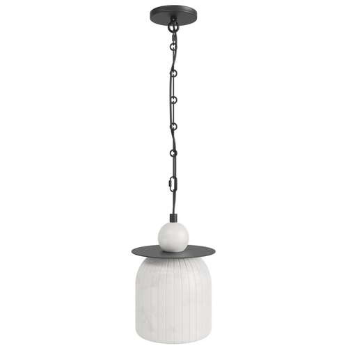 Westwood Mini Pendant in Matte Black by Avenue Lighting