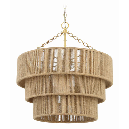Crystorama Lighting Shyla Soft Gold Chandelier