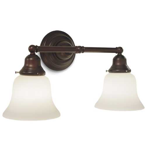 Design Classics Lighting Two-Light Bathroom Fixture 672-30