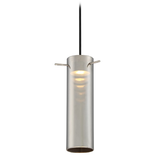 Pulse Brushed Nickel LED Mini Pendant by Nuvo Lighting