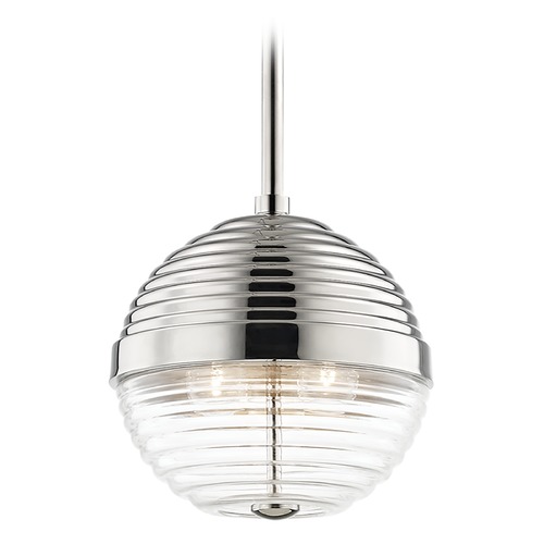 Hudson Valley Lighting Easton Polished Nickel Pendant by Hudson Valley Lighting 1210-PN