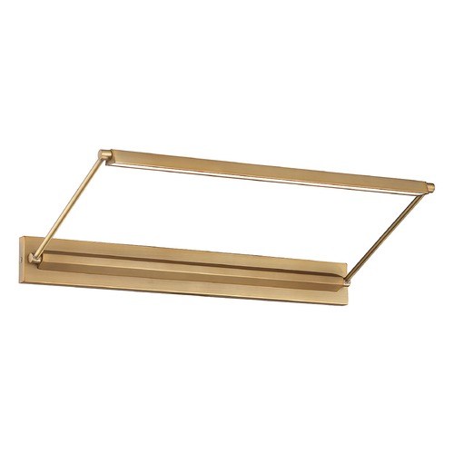Hudson Aged Brass LED Picture Light by WAC Lighting