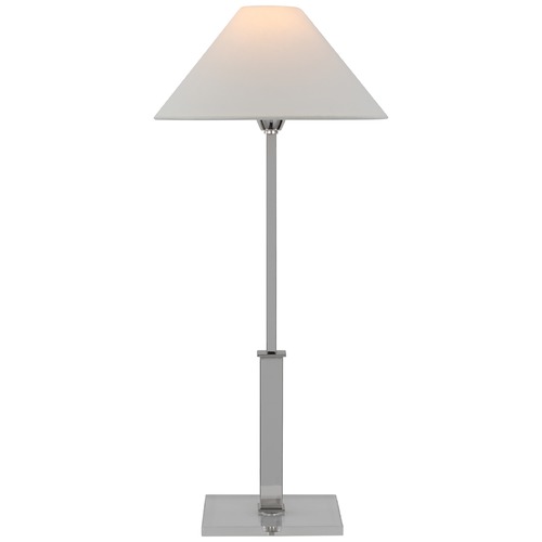 Visual Comfort Signature Collection J. Randall Powers Asher Table Lamp in Nickel by Visual Comfort Signature SP3510PNCGL