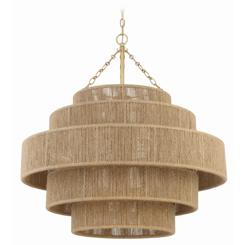 Crystorama Lighting Crystorama Lighting Shyla Soft Gold Chandelier SHY-10909-SG