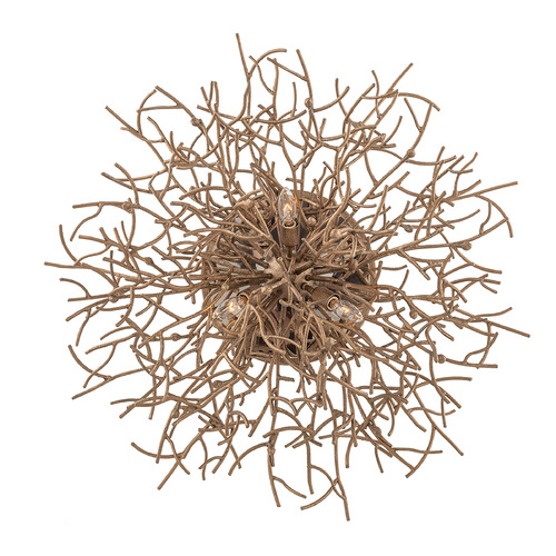 Troy Lighting Sierra Vienna Bronze Flushmount Light