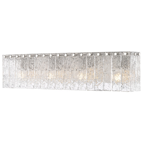 Z-Lite Z-Lite Glacier Brushed Nickel Bathroom Light 1943-4V-BN