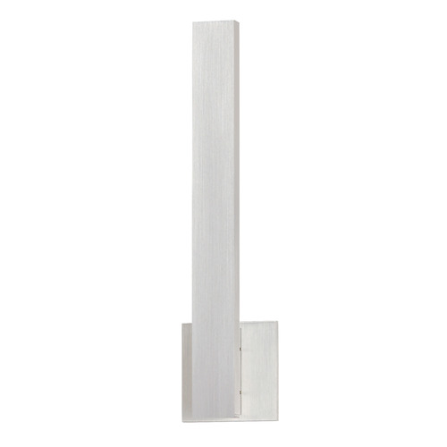 Et2 Alumilux Line 5cct Satin Aluminum LED Outdoor Wall Light