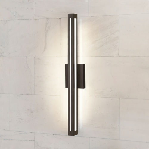 Hinkley Vue Bronze LED Bathroom Light - Vertical Mounting Only 12314BZ