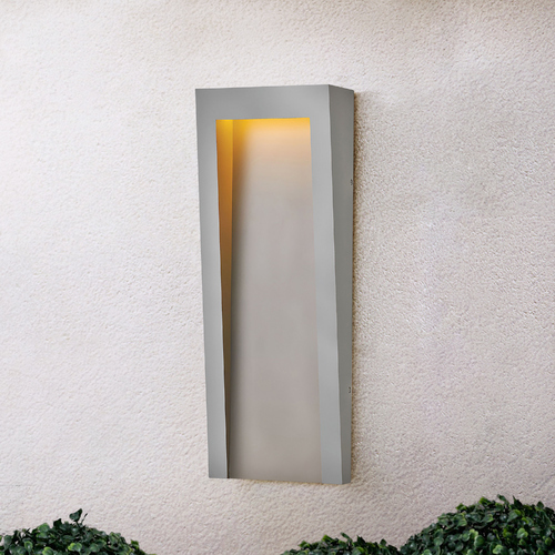 Hinkley Taper Textured Graphite LED Outdoor Wall Light 3000K by Hinkley Lighting 2145TG