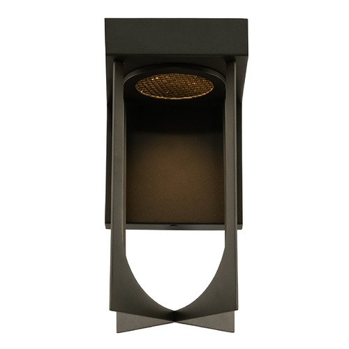 Kalco Lighting Optika Small LED Outdoor Wall Sconce in Matte Black by Kalco Lighting 405221MB