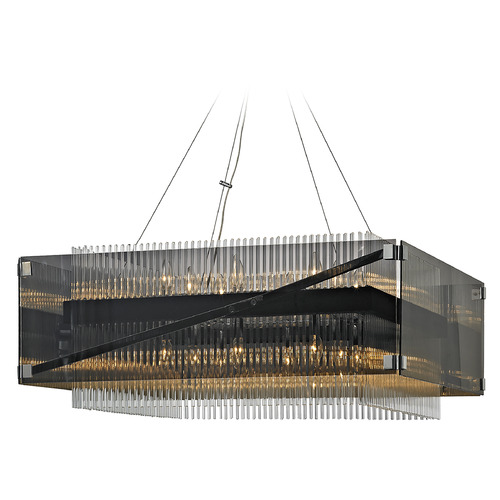 Troy Lighting Apollo Bronze/polished Chrome Chandelier