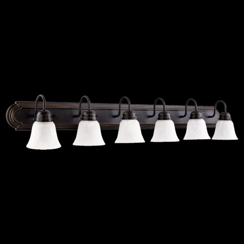 Old World Bathroom Light by Quorum Lighting