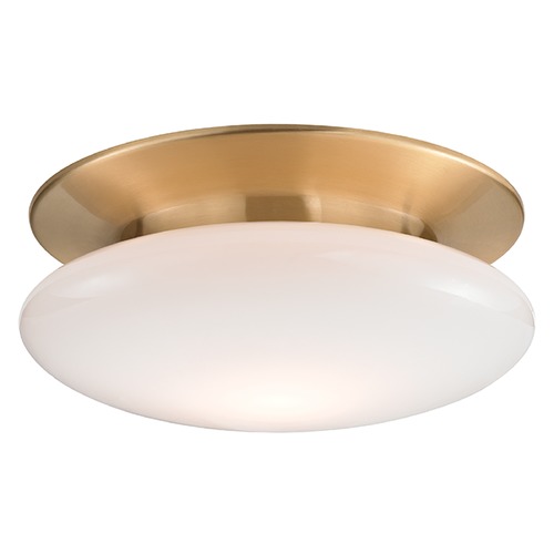 Hudson Valley Lighting Irvington LED Flush Mount in Brass by Hudson Valley Lighting 7015-SB