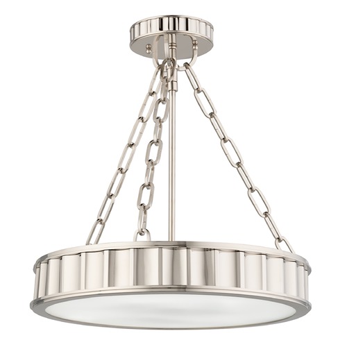 Middlebury Polished Nickel Flush Mount by Hudson Valley Lighting