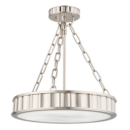 Hudson Valley Lighting Middlebury Polished Nickel Flush Mount by Hudson Valley Lighting 911-PN