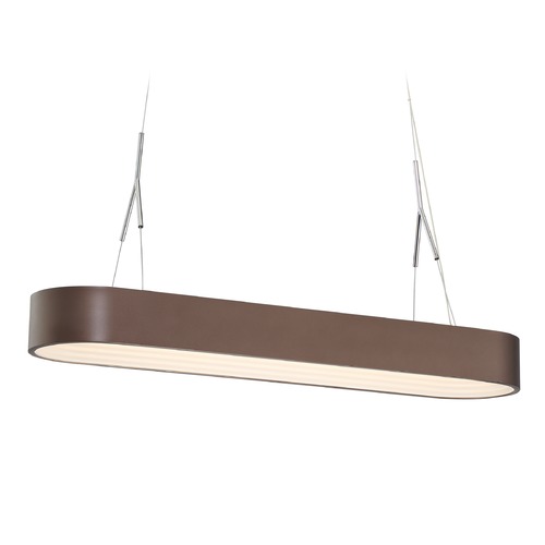 George Kovacs Lighting Step Up Bronze LED Pendant by George Kovacs P1170-617-L