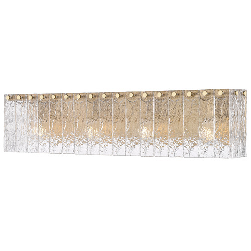 Z-Lite Glacier Modern Gold Bathroom Light