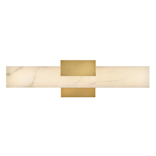 Hinkley Cadiz Heritage Brass LED Vertical Bathroom Light