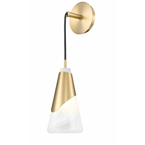 Z-Lite Z-Lite Aimie Modern Gold Sconce 828-1S-MGLD