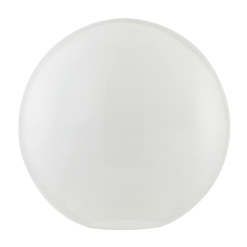 13-Inch Globe Shape Milk White Glass