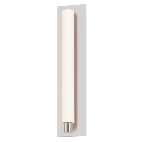 Tubo Satin Nickel LED Sconce by Sonneman Lighting