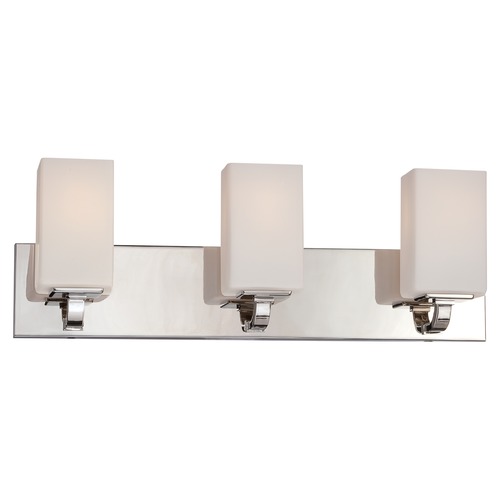 Nuvo Lighting Vista Polished Nickel Bathroom Light by Nuvo Lighting 60/5183