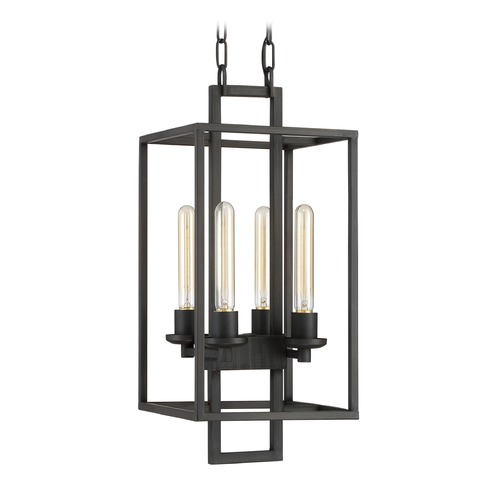 Cubic 10.50-Inch Pendant in Aged Bronze Brushed by Craftmade Lighting