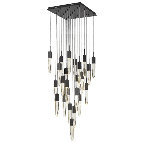 Avenue Lighting Original Aspen 25-Light LED Multi-Light Pendant in Black by Avenue Lighting HF1904-25-AP-BK