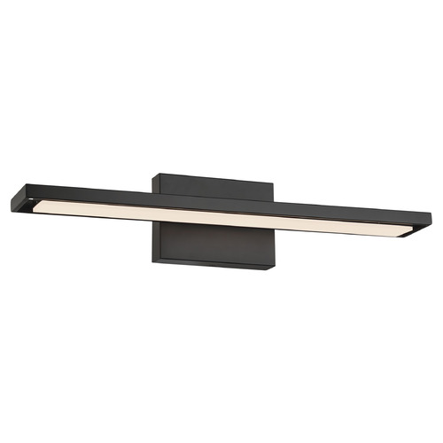 George Kovacs Lighting George Kovacs Parallel Coal LED Vertical Bathroom Light P5582-66A-L