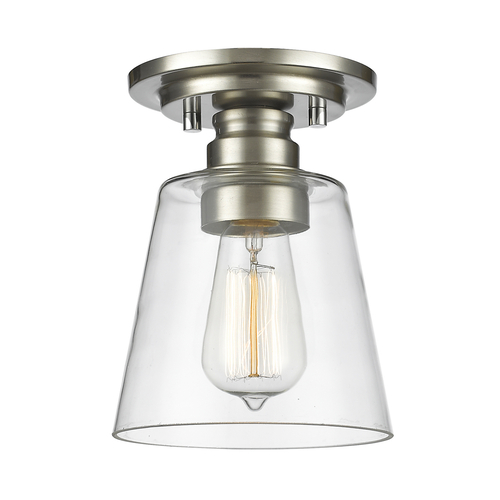 Annora Brushed Nickel Semi-Flush Mount by Z-Lite