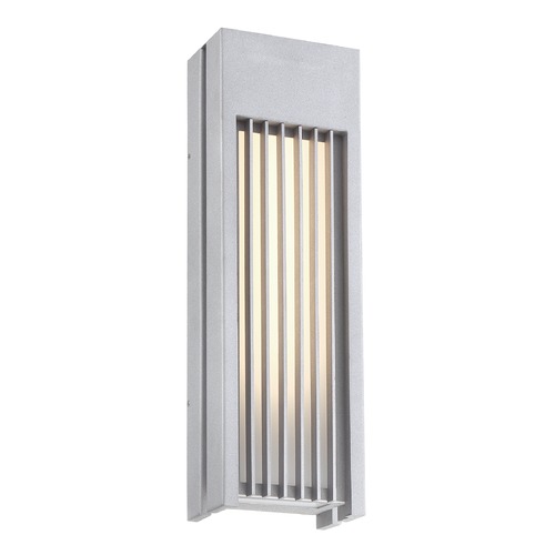 Midrise LED Sconce in Sand Silver by George Kovacs