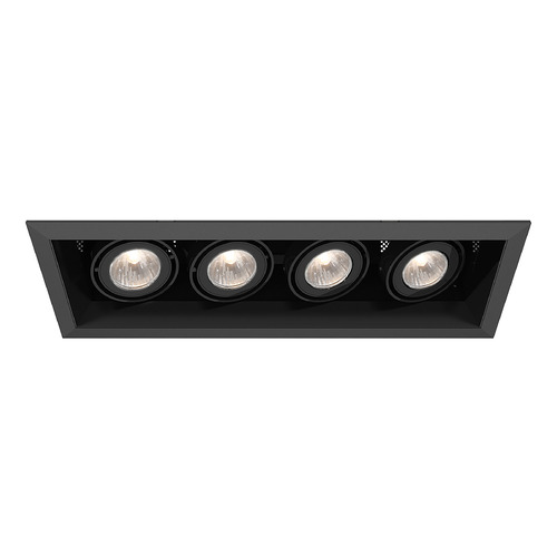 Eurofase Lighting Black & Black Recessed Kit by Eurofase Lighting TE114AGU10-01