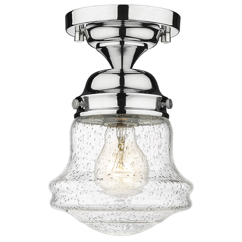 Vaughn Chrome Flush Mount by Z-Lite