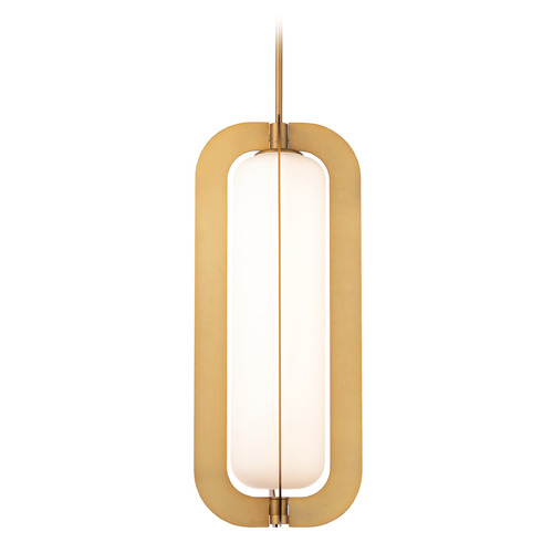 Modern Forms by WAC Lighting Echelon 22-Inch LED Pendant in Aged Brass by Modern Forms PD-94322-AB