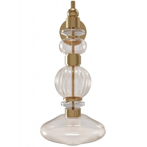 Avra 20-Inch LED Wall Sconce in Aged Brass by Avenue Lighting