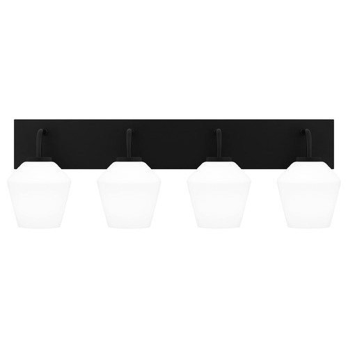 Quoizel Lighting Nielson Matte Black Bathroom Light