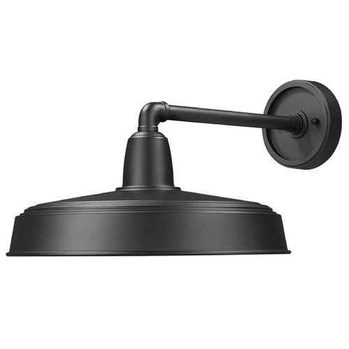 Z-Lite Rlm Sand Black Barn Light
