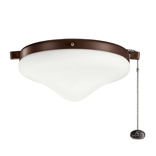 Coffee Mocha LED Fan Light Kit by Kichler Lighting