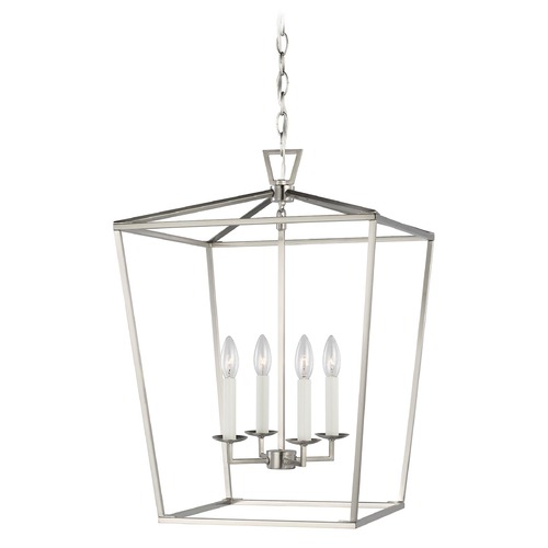 Visual Comfort Studio Collection Visual Comfort Studio Dianna Brushed Nickel LED Pendant Light 5392604EN-962