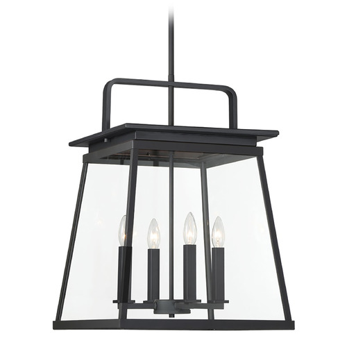 Isla Vista 4-Light Outdoor Pendant in Coal by Minka Lavery