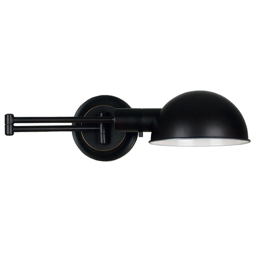 Kenroy Home Lighting Modern Swing Arm Lamp in Oil Rubbed Bronze Finish 21010ORB