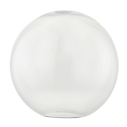 13-Inch Globe Shape Clear Glass